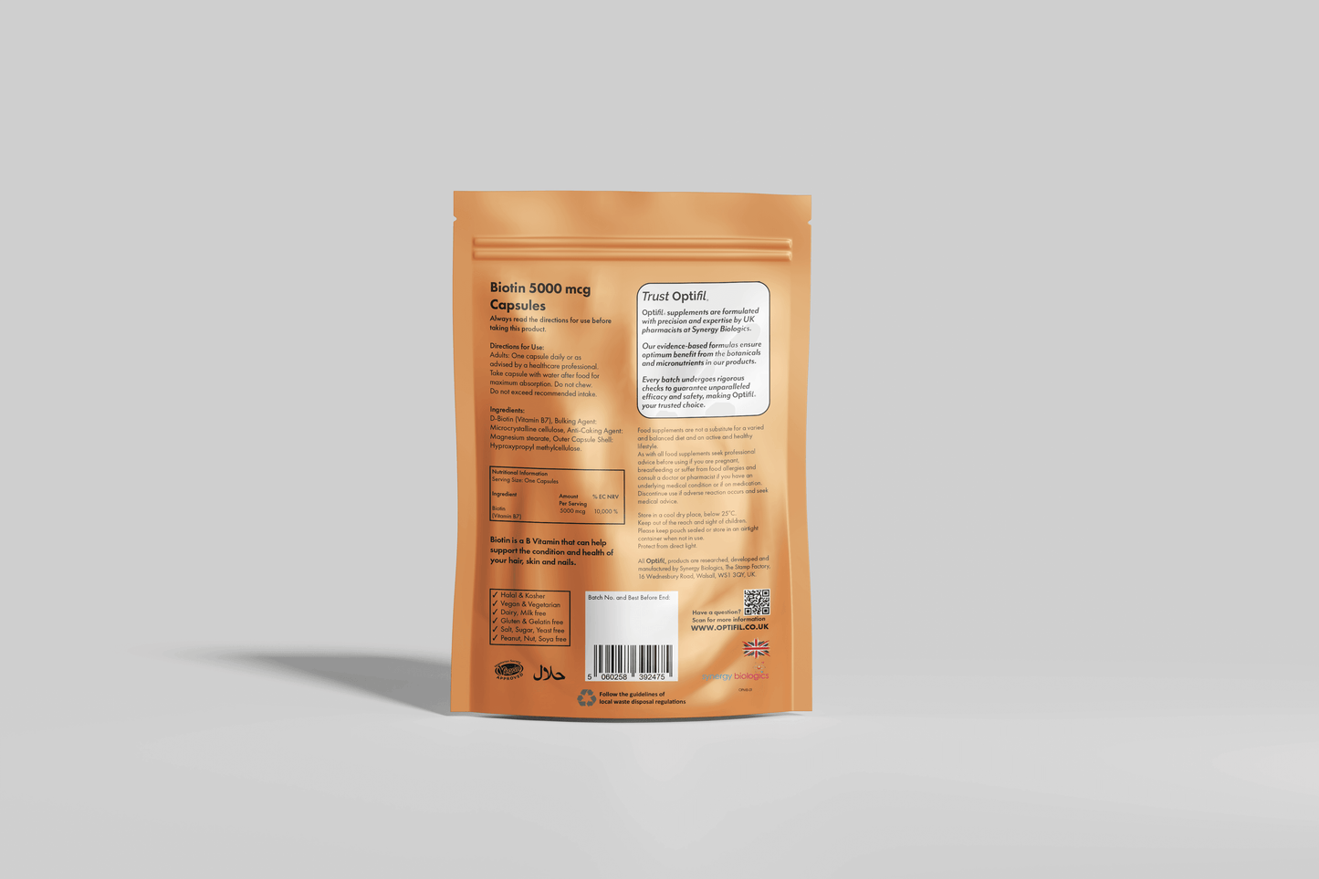 Biotin - Optifil Supplements