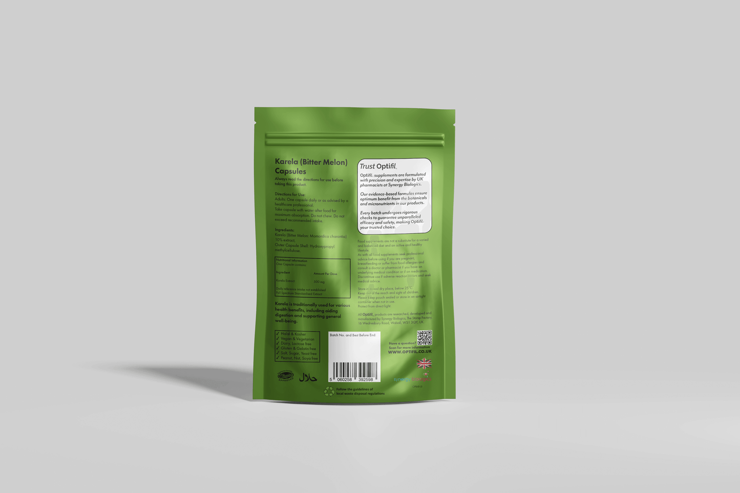 Karela (Bitter Melon) - Optifil Supplements