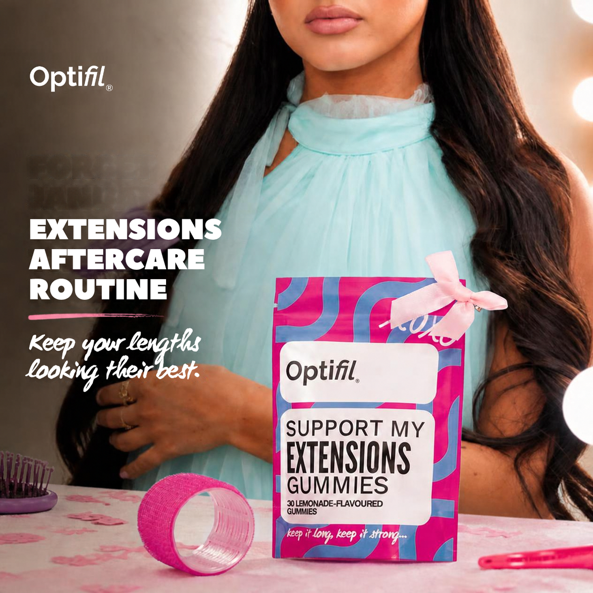 Hair extensions and aftercare