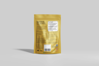 Optifil Korean Ginseng 120 Vegan Capsules for Botnical Support for Sexual Health and Vitality